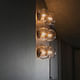 Lighting detail of The Jane restaurant, a former chapel for a military hospital in Antwerp. Photo courtesy of .PSLAB. 