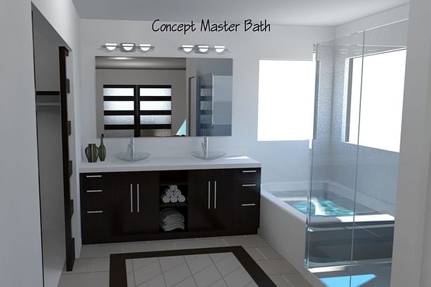 Bathroom Remodel 3D Concept