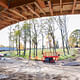 Under construction - The Grace Farms 'River' project by SANAA. Photo courtesy of Grace Farms. © Dean Kaufman, 2014