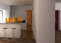 kitchen study / Single-Family House - reconstruction 