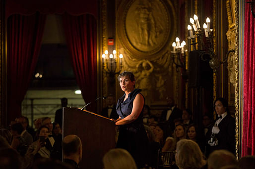 Architectural League President's Medal 2018 laureate: Christiana Figueres. Photo: Leandro Viana.