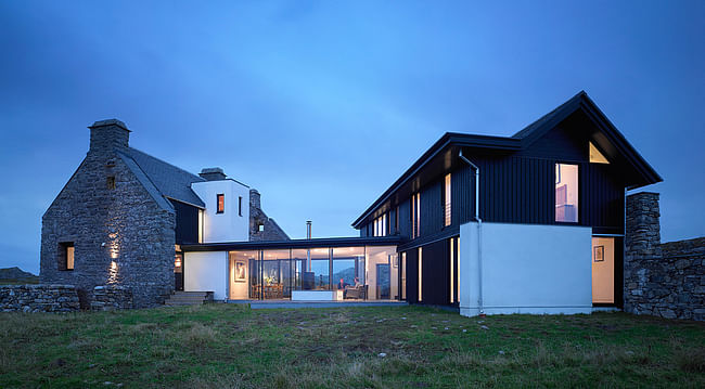 White House, Isle of Coll, Hebrides by WT Architecture (Photo: Andrew Lee)