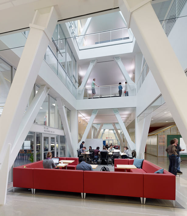 Ground floor level of Atrium