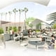 Los Angeles Union Station Master Plan - Hotel Terrace. Rendering © Grimshaw