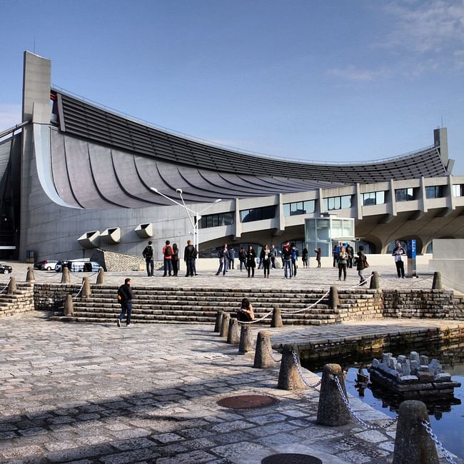 Olympic Arena by Kenzo Tange architect via Evan Chakroff