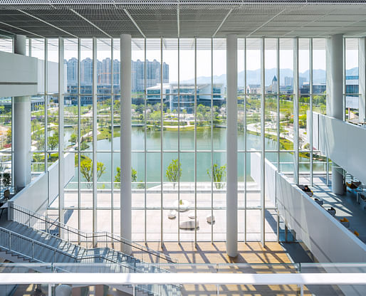 The Student Learning and Activity Center, Wenzhou-Kean University in Wenzhou, China by Perkins&Will. Image: © Wenzhou-Kean University