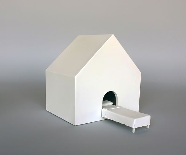 Dream House, 11 inches L 8 inches W 8 inches H.