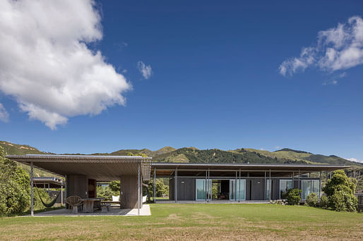 Housing, Alterations & Additions - Bach with Two Roofs, Golden Bay by Irving Smith Architects.