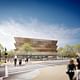render of the winning design concept for the National Museum of African American History and Culture submitted by Freelon Adjaye Bond : SmithGroup