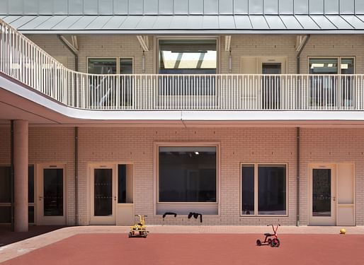 Hackney New Primary School​ and 333 Kingsland Road by Henley Halebrown. Photo © Nick Kane/Courtesy of RIBA.