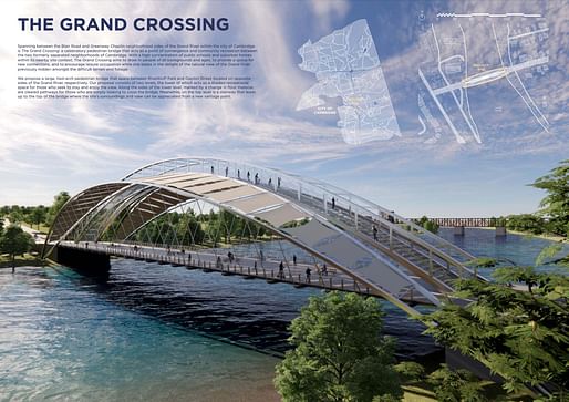 2nd Place Winner: The Grand Crossing by Cindy Ma & Luna Hu (University of Waterloo). Image courtesy CISC. 