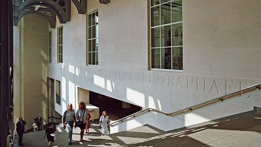 Interior View Facing Jubilee Walk, Photo by Phil Starlin, 1991, Architectural Archives, University of Pennsylvania by the gift of Robert Venturi and Denise Scott Brown. © Trustees of the University of Pennsylvania.