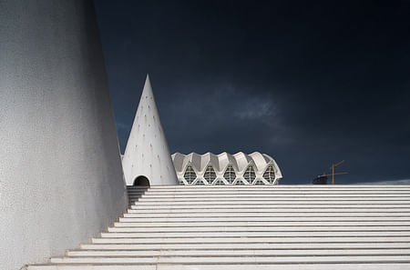 City of arts and science by Santiago Calatrava, Valencia, Spain.