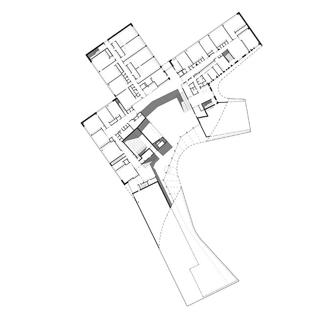 Plan 2nd floor (Image courtesy of Verstas Architects)