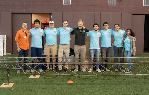 The winning team from the University of Florida. Image courtesy AISC.