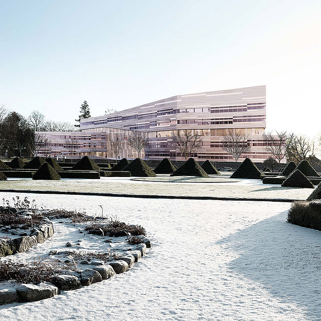 3XN's competition-winning design for Uppsala University (Image: 3XN)