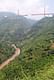 Photo of the Beipanjiang Duge Bridge under construction in 2016. (Photo: Eric Sakowski; Image via HighestBridges.com) 