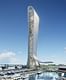 Rendering of Miami's proposed SkyRise tourist tower. (Image via skyrisemiami.com)