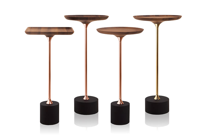 Side tables by Almeida. Image courtesy the designer.