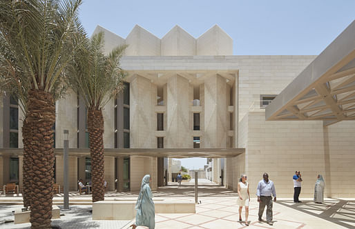 Merit Award for Open International | Architecture winner Javier Arizmendi, FAIA of SOM for U.S. Consulate General Dhahran in Al Khobar, Saudi Arabia. Image: Dave Burk © SOM