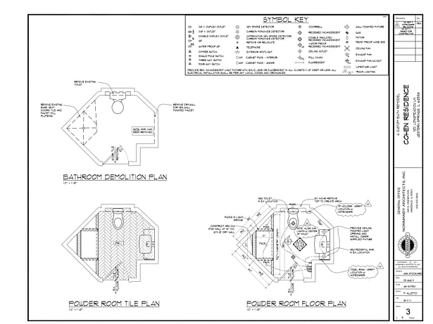 Floor plan/Tile layout