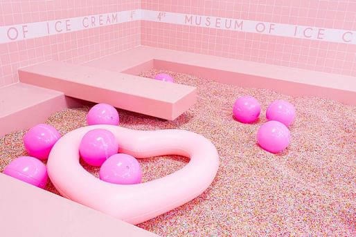 The Museum of Ice Cream in Los Angeles. Photo: Katie Gibb, via Museum of Ice Cream/Facebook.