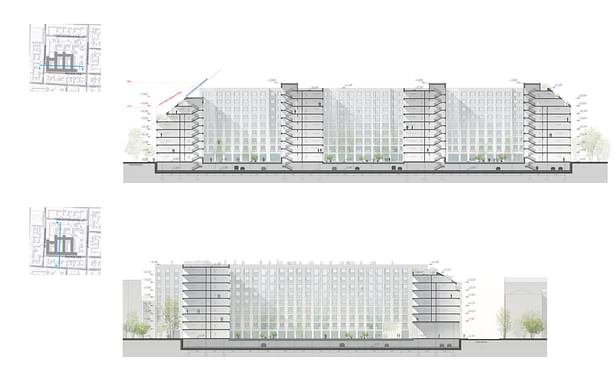 Sectional drawing