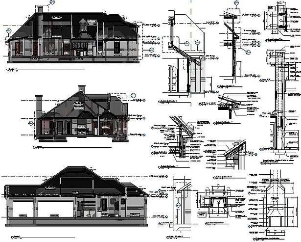 Revit construction documentations