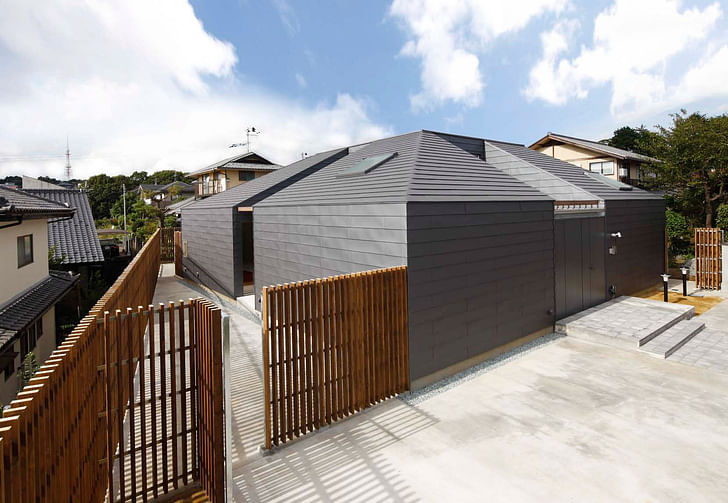 Street view of House Yagiyama in Sendai, Japan (Photo: Yasuhiro Takagi)