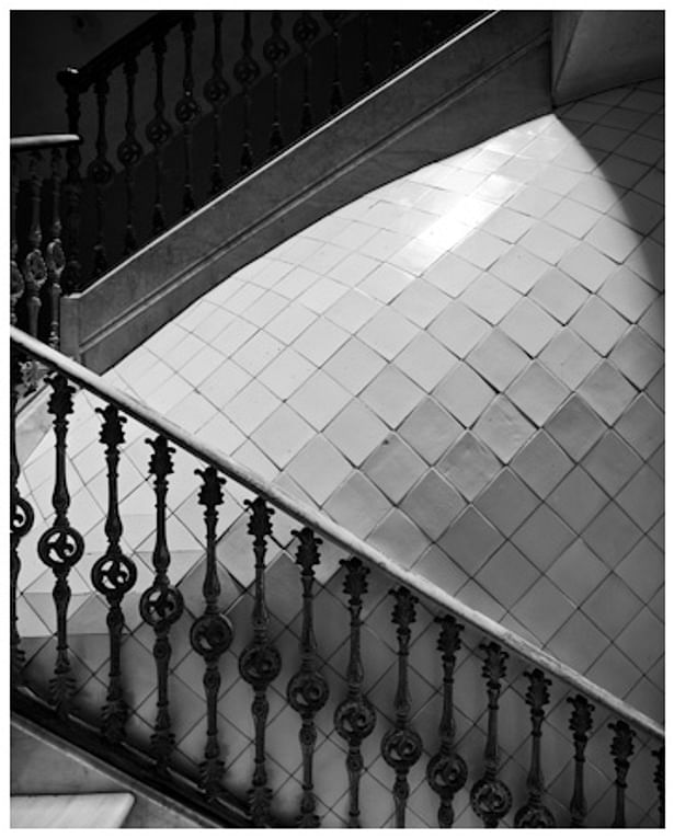 Old Staircase in Barcelona