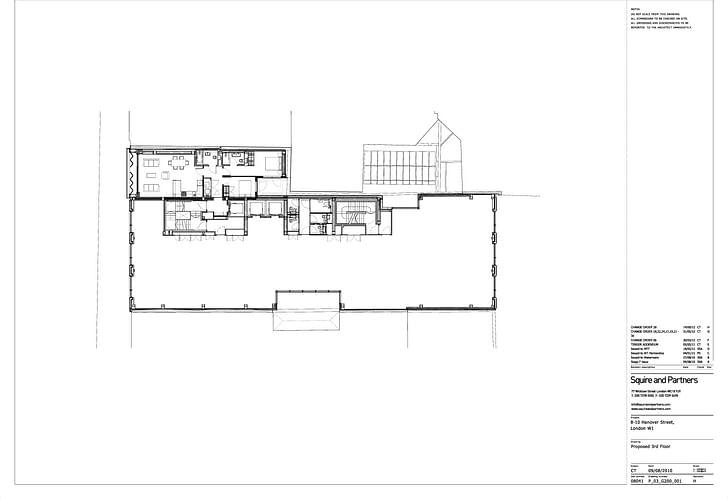 3rd Floor Plan. Image courtesy of Squire and Partners.