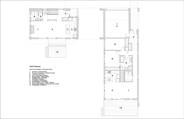 Rez-de-chaussé / Ground floor