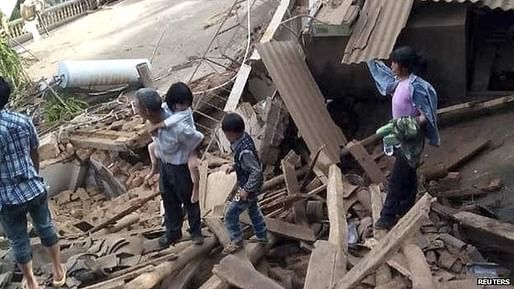 An earthquake in China has claimed at least 381 people. Credit: Reuters