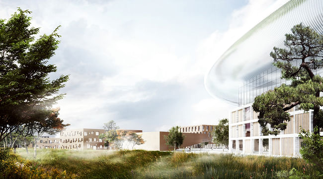 Exterior rendering (Image: Henning Larsen Architects)