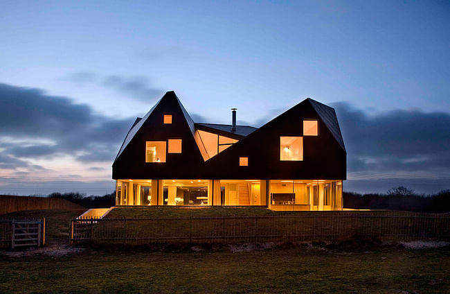 East Winner 2012: The Dune House, Suffolk - Jarmund Vigsnaes Architects & Mole Architects (Photo: Chris Wright)