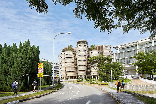 Learning Hub at the Nanyang Technological University in Singapore. Photo: Hufton and Crow.