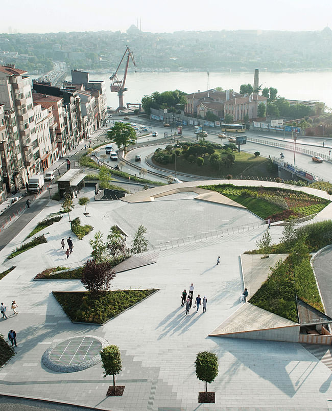 Shortlisted for Urban Design of the Year: SANALarc for Sishane Park in Istanbul, Turkey. Photo courtesy of LEAF Awards.