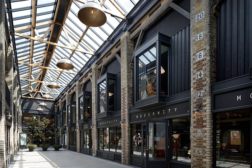 Shopping winner Newson's Yard by Stiff+Trevillion. Image: WAF