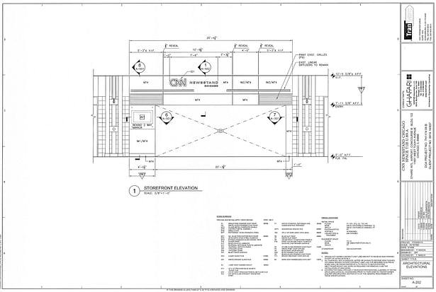 CNN Newsstand Exterior Elevation