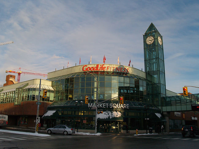 Cope-Linder and Associates, addition and renovation of Market Square Shopping Centre, 1986