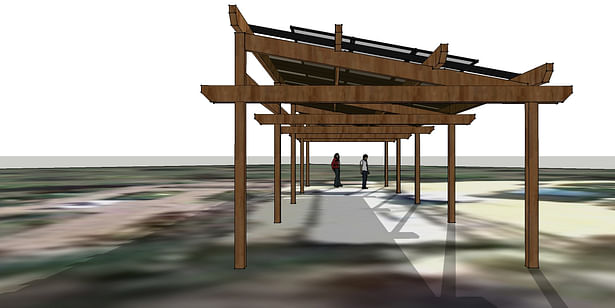 Proposed Arbor From Baci Ball Court