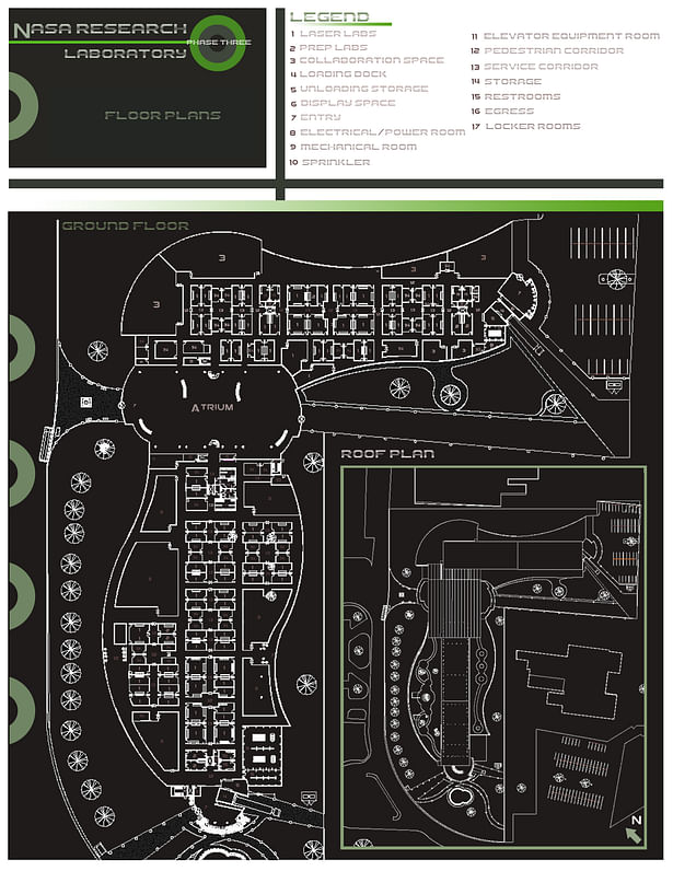 Ground and Roof Plan