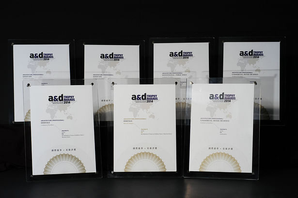 Five Aedas projects awarded at A&D Trophy Awards 2014
