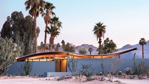 Desert Modernism: The Miles C Bates ‘Wave’ House, Palm Springs: talk and live video house tour