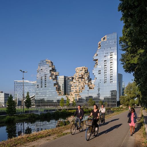 Winner & People's Choice in Architecture, Multi-Unit Residential Buildings - MVRDV: Valley, Amsterdam, Netherlands. Photo credit: Ossip van Duivenbode