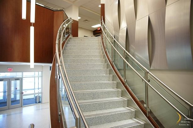 University of Memphis Precast Stairs