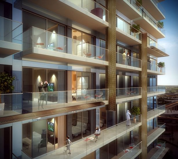 The Residences at Marina Gate, Dubai, by Aedas