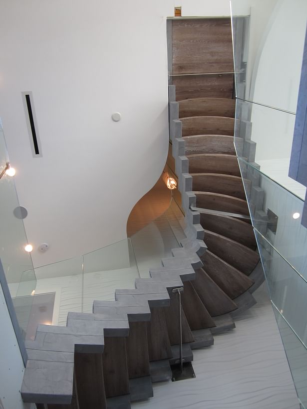 design staircase from below