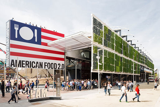 The U.S. Pavilion at the Milan Expo last year. Photo: Saverio Lombardi Vallauri.