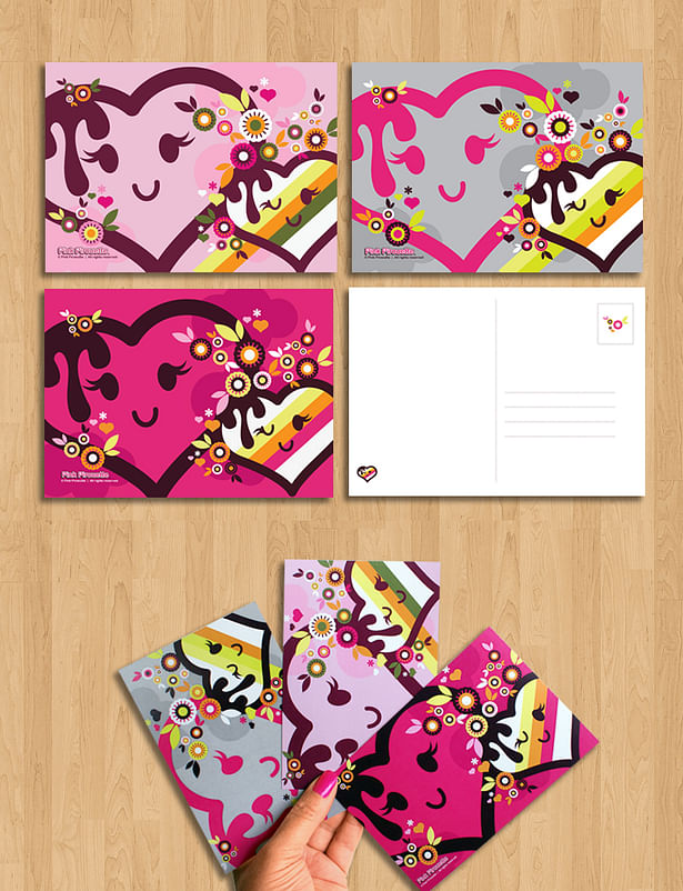 Pink Pirouette Style Guide - Postcards